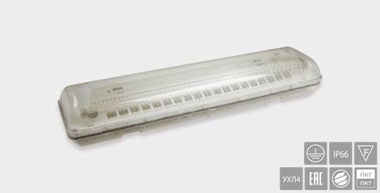 BS-9661-2х20 T8 LED Аварийный светильник BS-9661-2х20 T8 LED